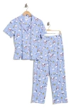 Peanuts ® Long Pajamas In Blue
