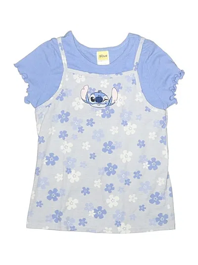 Pre-owned Peanuts Kids' Sleeveless T-shirt In Blue