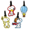 Peanuts Snoopy And Woodstock Luggage Tag In Multi