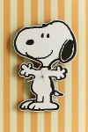 Peanuts Snoopy Figural Wall Clock In White At Urban Outfitters In White