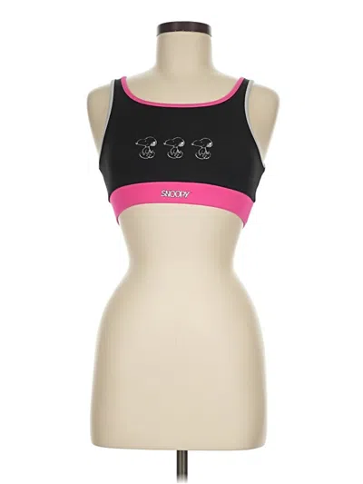 Pre-owned Peanuts Sports Bra In Pink