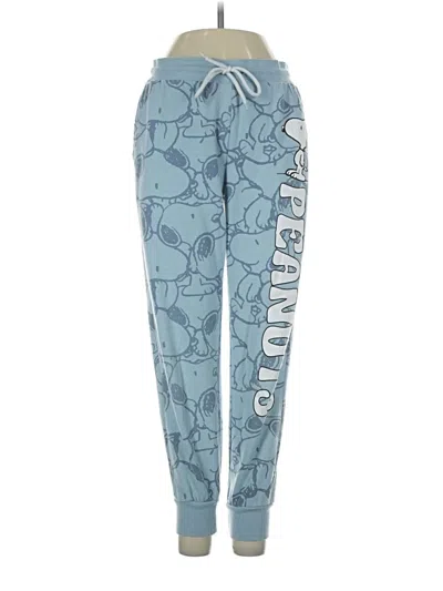 Pre-owned Peanuts Sweatpants In Blue