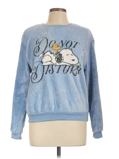 Pre-owned Peanuts Sweatshirt In Blue