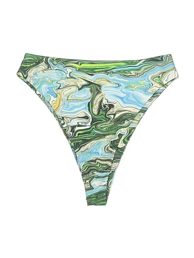 Pre-owned Peanuts Swimsuit Bottoms In Green