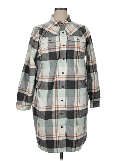 Pre-owned Pear Culture Casual Dress In Teal
