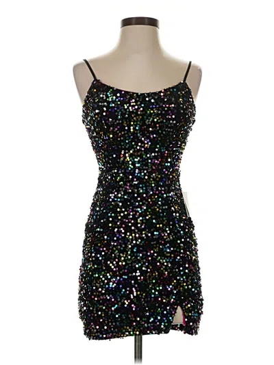 Pear Culture Cocktail Dress In Black