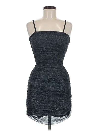 Pre-owned Pear Culture Cocktail Dress In Gray