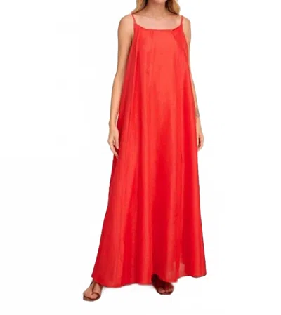 Pearl & Caviar Callisto Maxi Dress In Red