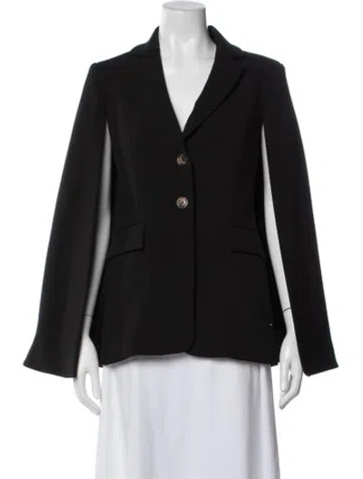 Pre-owned Pearl By Lela Rose Blazer In Black