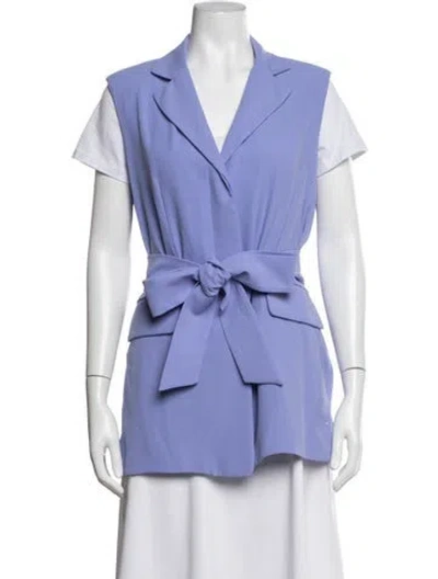 Pre-owned Pearl By Lela Rose Blazer In Blue