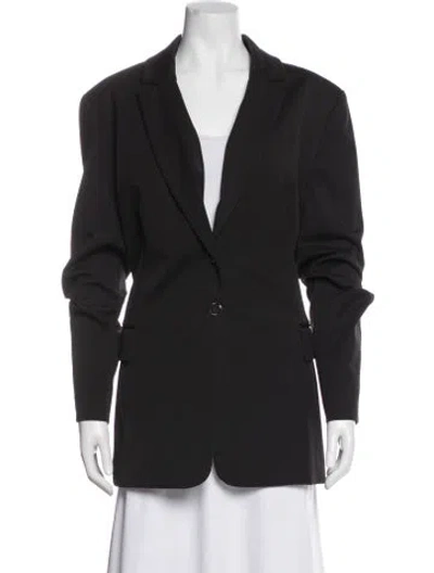 Pre-owned Pearl By Lela Rose Blazer In Gray