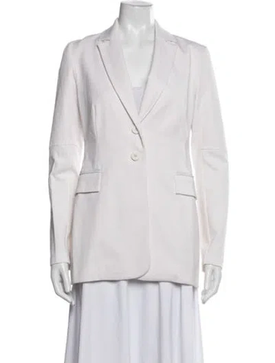Pre-owned Pearl By Lela Rose Blazer In White