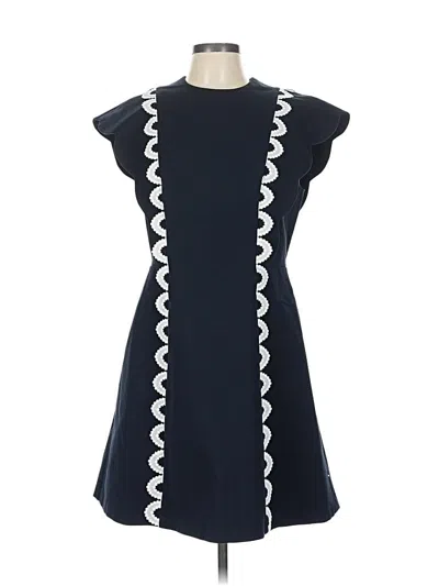 Pre-owned Pearl By Lela Rose Casual Dress In Blue