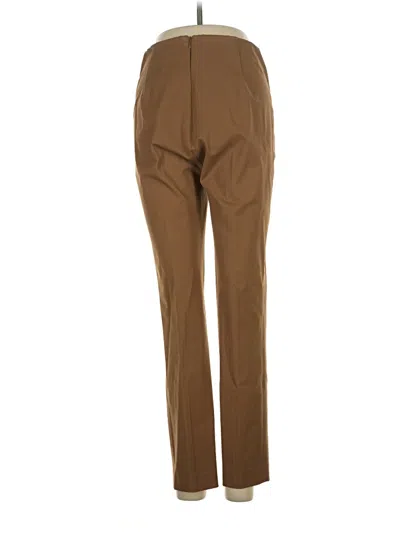 Pre-owned Pearl By Lela Rose Dress Pants In Brown