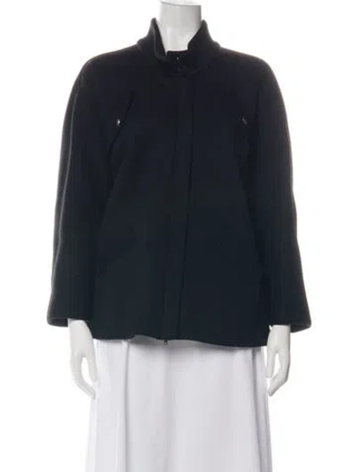 Pre-owned Pearl By Lela Rose Jacket In Blue