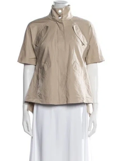 Pre-owned Pearl By Lela Rose Jacket In Neutral