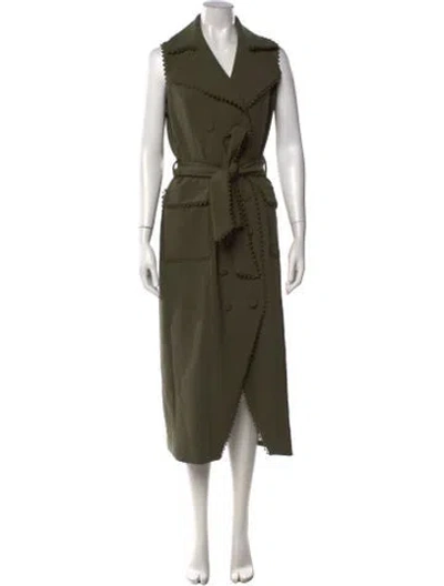 Pre-owned Pearl By Lela Rose Long Dress In Green