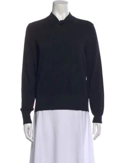 Pre-owned Pearl By Lela Rose Sweater In Blue