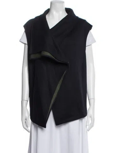 Pre-owned Pearl By Lela Rose Vest In Blue