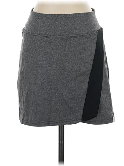 Pre-owned Pearl Izumi Casual Skirt In Gray