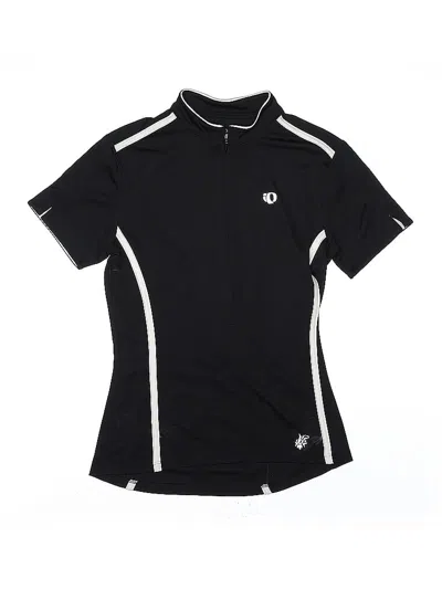 Pre-owned Pearl Izumi Kids' Short Sleeve Top Black Mock Neckline Tops