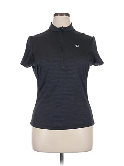 Pre-owned Pearl Izumi Short Sleeve Turtleneck In Black