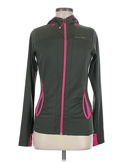 Pre-owned Pearl Izumi Track Jacket In Green