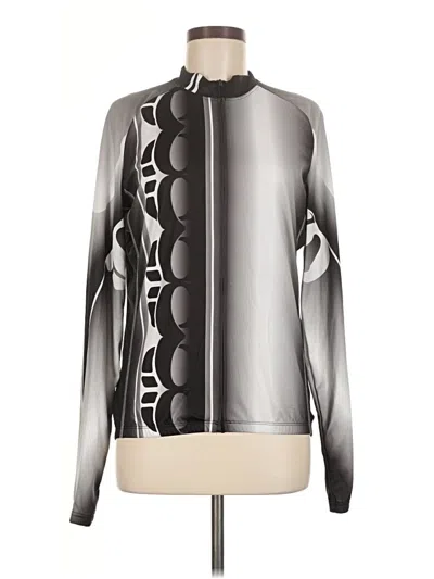 Pre-owned Pearl Izumi Track Jacket In Silver