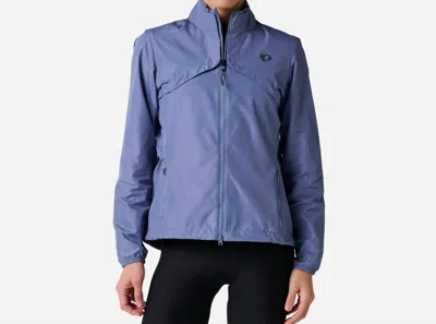 Pearl Izumi Women's Quest Barrier Convertible Jacket In Wild Wind In Blue