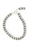 Pearl Octopuss.y Ash Necklace In Metallic