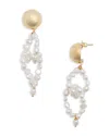 Pearl Octopuss.y Pearl Octopuss. Y Cultured Freshwater Pearly Grape Earrings In Silver
