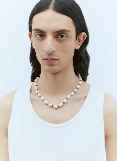 Pearl Octopuss.y Tous Les Jours Necklace In White