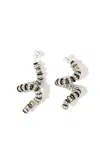 Pearl Octopuss.y Viper Earrings In Stripe