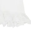 Pearle Knits Come Hither White Mini Skirt In Multi