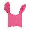Pearle Knits Pink Beguilde Top In Pink