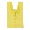 Pearle Knits Yellow Wench Top In Yellow