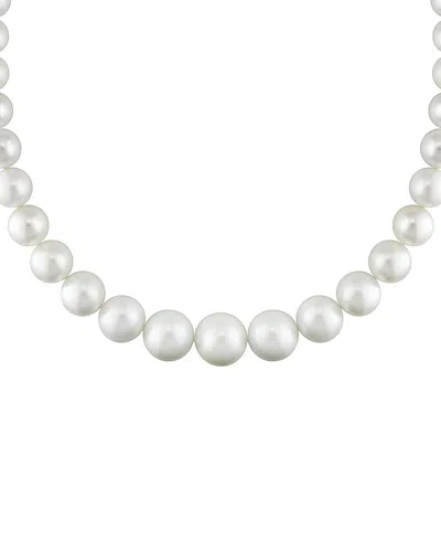 Pearls 14k 10-16mm Pearl Graduated Strand Necklace