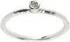 Pearls Before Swine Diamond Ring In Silver