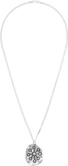 Pearls Before Swine Oaken Pendant Necklace In Silver