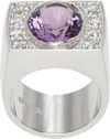 Pearls Before Swine Silver Draug Tank Ring In .925 Silver