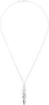 Pearls Before Swine Silver Isen Necklace In .925 Silver / Pearl