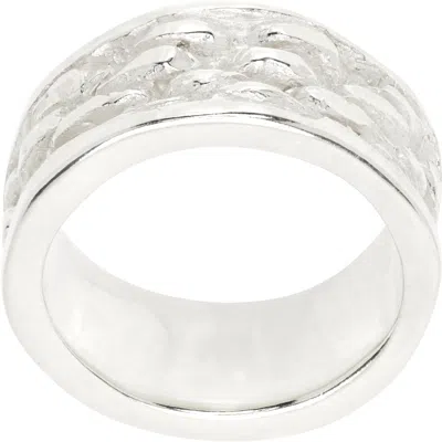 Pearls Before Swine Silver Muro Ring In .925 Silver