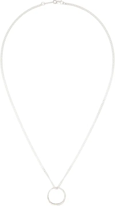 Pearls Before Swine Silver Ollo Pendant Necklace In .925 Silver