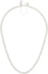 Pearls Before Swine Silver Xs Link Necklace In .925 Silver (16 Or