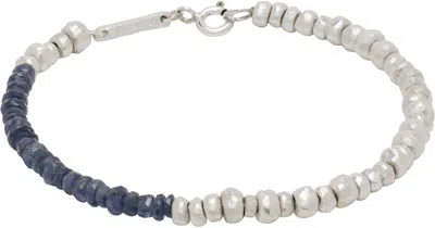 Pearls Before Swine Silver Zea Bracelet In .925 Silver / Raw Sa