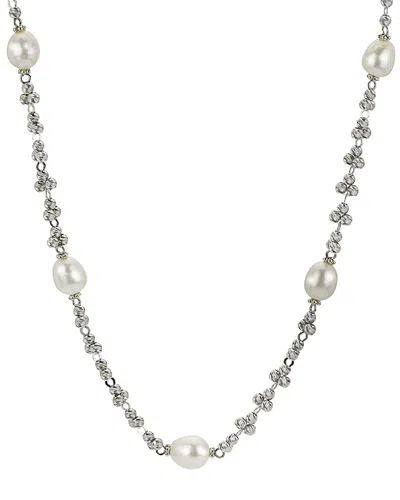 Pearls Dnu 0 Units Sold Imperial Silver 8-9mm Pearl Necklace
