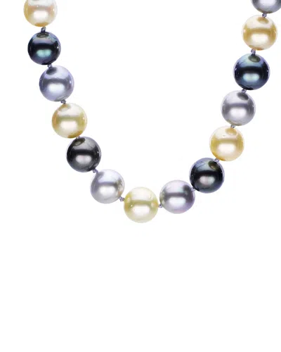 Pearls Imperial 14k 10-11mm Tahitian Pearl Necklace In Multi