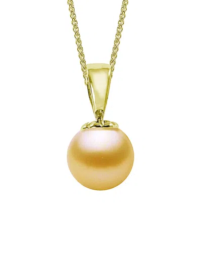 Pearls Imperial 14k 11-12mm Golden South Sea Pearl Necklace In Multi