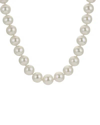 Pearls Imperial 14k 9-9.5mm Pearl Necklace In Metallic