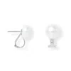 Pearls Of The Orient Online Women's Gratia Cultured Freshwater Pearl Stud Earrings Set In 14kt White Gold
